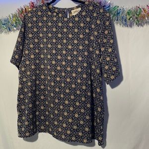 Medallion Vintage Top